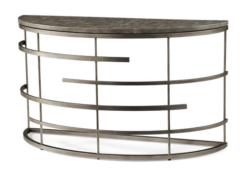 Flexsteel Halo Sofa Table in Silver - LasVegasFurnitureOnline.com