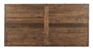 Flexsteel Carpenter Rectangular Coffee Table in Rustic Brown - LasVegasFurnitureOnline.com