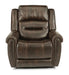 Flexsteel Oscar Power Recliner with Power Headrest and Lumbar - LasVegasFurnitureOnline.com