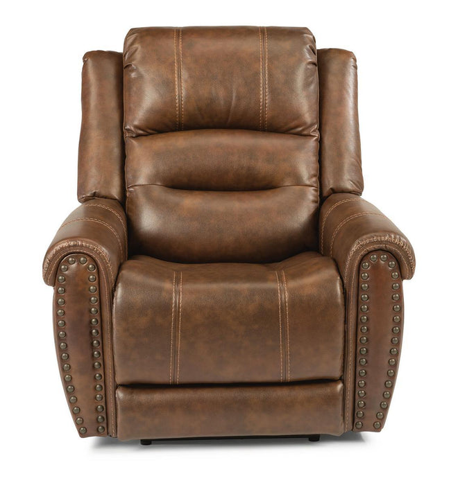 Flexsteel Oscar Power Lift Recliner with Power Headrest and Lumbar - LasVegasFurnitureOnline.com