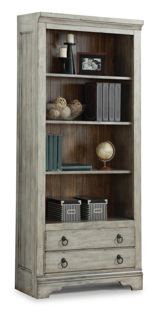 Flexsteel Plymouth File Bookcase in Two-Tone - LasVegasFurnitureOnline.com