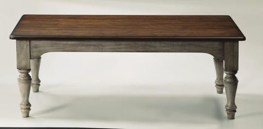 Flexsteel Plymouth Rectangular Cocktail Table in Two-Tone - LasVegasFurnitureOnline.com