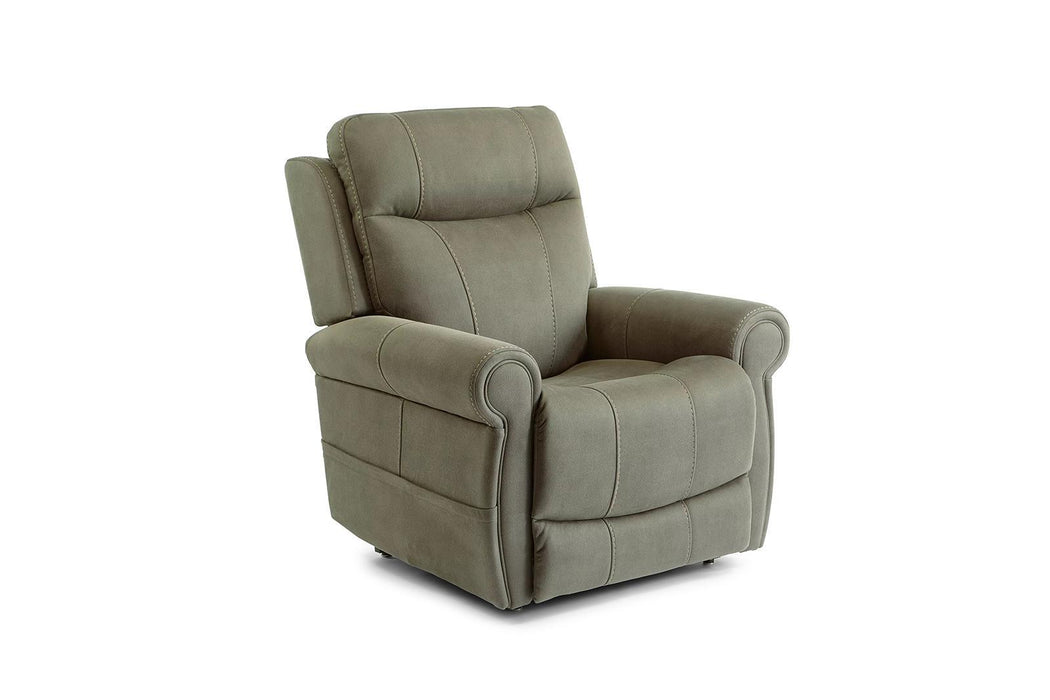 Flexsteel Stewart Power Lift Recliner with Power Headrest and Lumbar - LasVegasFurnitureOnline.com