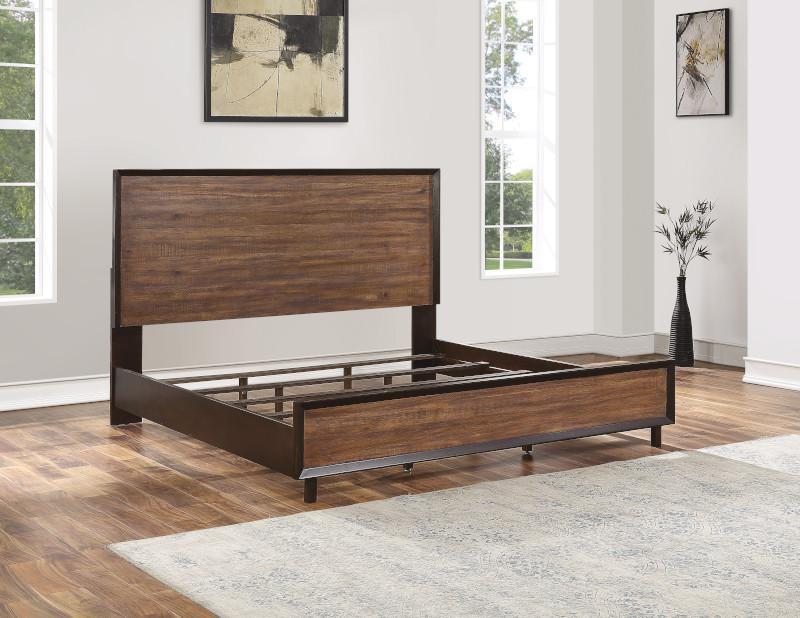 Flexsteel Wynwood Alpine Full Panel Bed in Two-Tone