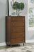 Flexsteel Wynwood Ludwig Drawer Chest in Medium Brown - LasVegasFurnitureOnline.com