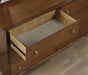 Flexsteel Wynwood Ludwig Dresser in Medium Brown - LasVegasFurnitureOnline.com
