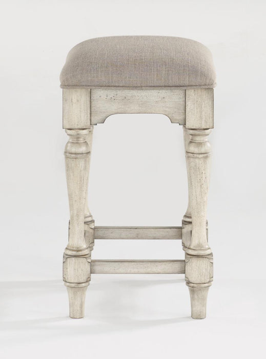 Flexsteel Wynwood Plymouth Bar Stool in Gray (Set of 2) - LasVegasFurnitureOnline.com