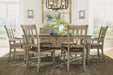 Flexsteel Wynwood Plymouth Rectangular Dining Table in Two-Toned - LasVegasFurnitureOnline.com