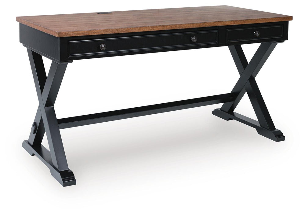 Wildenauer 60" Home Office Desk - LasVegasFurnitureOnline.com