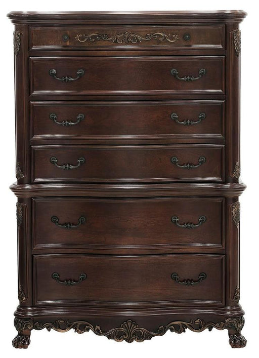 Homelegance Deryn Park 6 Drawer Chest in Cherry 2243-9 - LasVegasFurnitureOnline.com