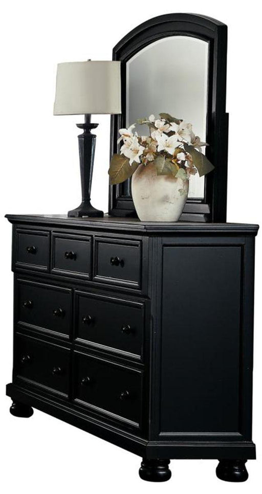 Homelegance Laurelin Mirror in Black 1714BK-6 - LasVegasFurnitureOnline.com