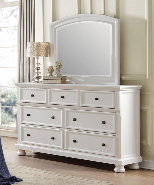 Homelegance Laurelin Mirror in White 1714W-6 - LasVegasFurnitureOnline.com