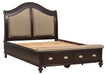 Homelegance Marston Queen Sleigh Storage Bed in Dark Cherry 2615DC-1 - LasVegasFurnitureOnline.com