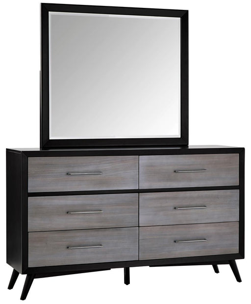 Homelegance Raku 6 Drawer Dresser in Gray 1711-5 - LasVegasFurnitureOnline.com