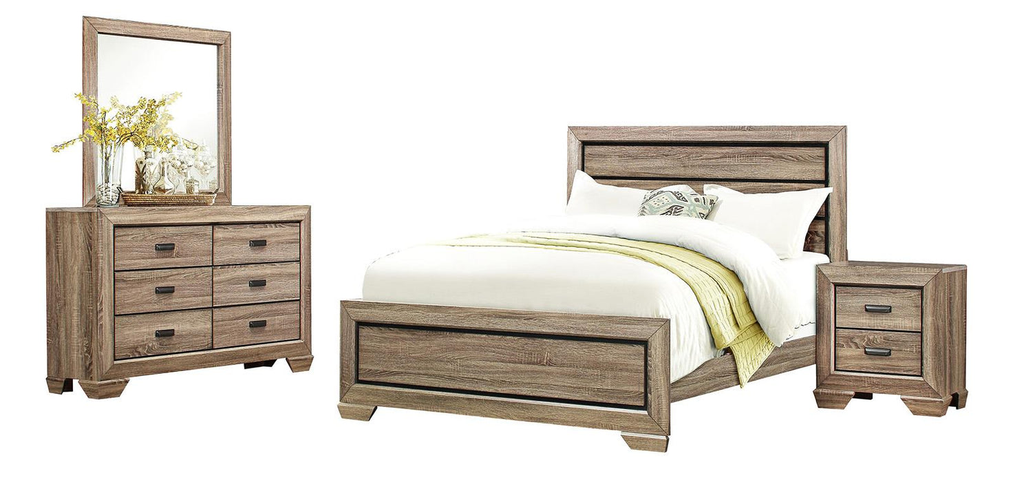 Homelegance Beechnut Queen Panel Bed in Natural 1904-1 - LasVegasFurnitureOnline.com