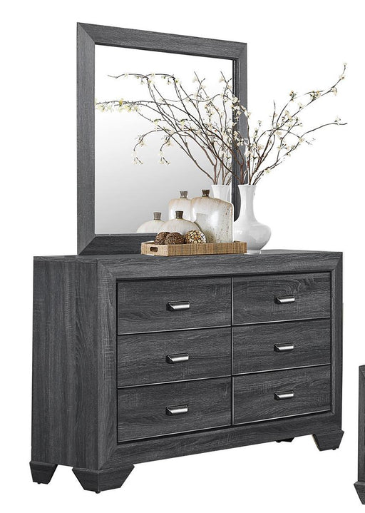 Homelegance Beechnut 6 Drawer Dresser in Gray 1904GY-5 - LasVegasFurnitureOnline.com