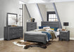 Homelegance Beechnut 5 Drawer Chest in Gray 1904GY-9 - LasVegasFurnitureOnline.com