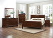 Homelegance Mayville Mirror in Brown Cherry 2147-6 - LasVegasFurnitureOnline.com
