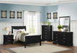 Homelegance Mayville Twin Sleigh Bed in Black 2147TBK-1 - LasVegasFurnitureOnline.com