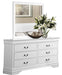 Homelegance Mayville Mirror in White 2147W-6 - LasVegasFurnitureOnline.com