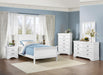 Homelegance Mayville Mirror in White 2147W-6 - LasVegasFurnitureOnline.com
