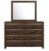 Homelegance Furniture Erwan 8 Drawer Dresser in Dark Walnut 1961-5 - LasVegasFurnitureOnline.com