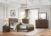 Homelegance Furniture Erwan 2 Drawer Nightstand in Dark Walnut 1961-4 - LasVegasFurnitureOnline.com