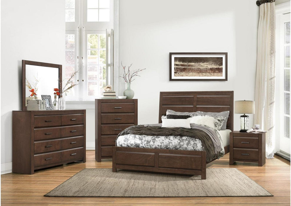 Homelegance Furniture Erwan 5 Drawer Chest in Dark Walnut 1961-9 - LasVegasFurnitureOnline.com