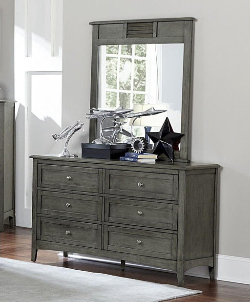 Homelegance Furniture Garcia Mirror in Gray 2046-6 - LasVegasFurnitureOnline.com