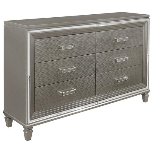 Homelegance Tamsin Dresser in Silver Grey Metallic 1616-5 - LasVegasFurnitureOnline.com