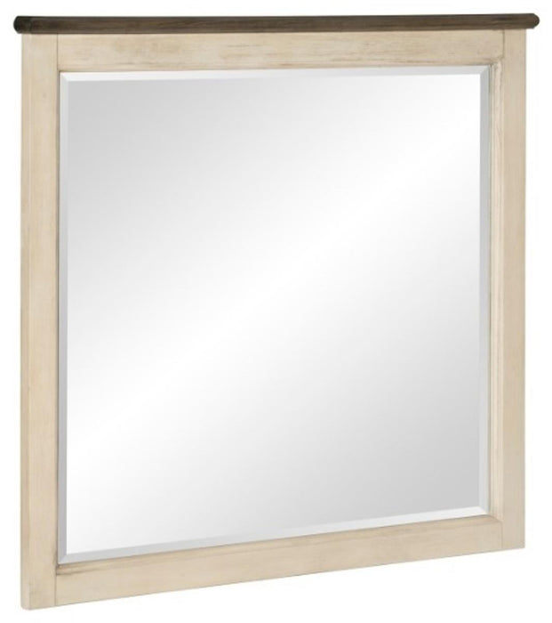 Homelegance Weaver Mirror in Antique white 1626-6 - LasVegasFurnitureOnline.com