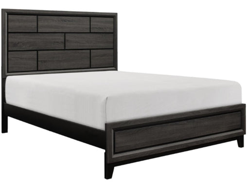 Homelegance Davi Queen Panel Bed in Gray 1645-1* - LasVegasFurnitureOnline.com