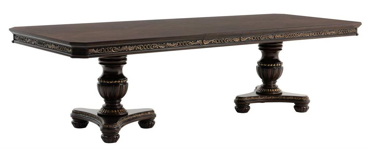Homelegance Russian Hill Dining Table in Cherry 1808-112*