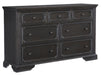 Homelegance Bolingbrook Dresser in Coffee 1647-5 - LasVegasFurnitureOnline.com