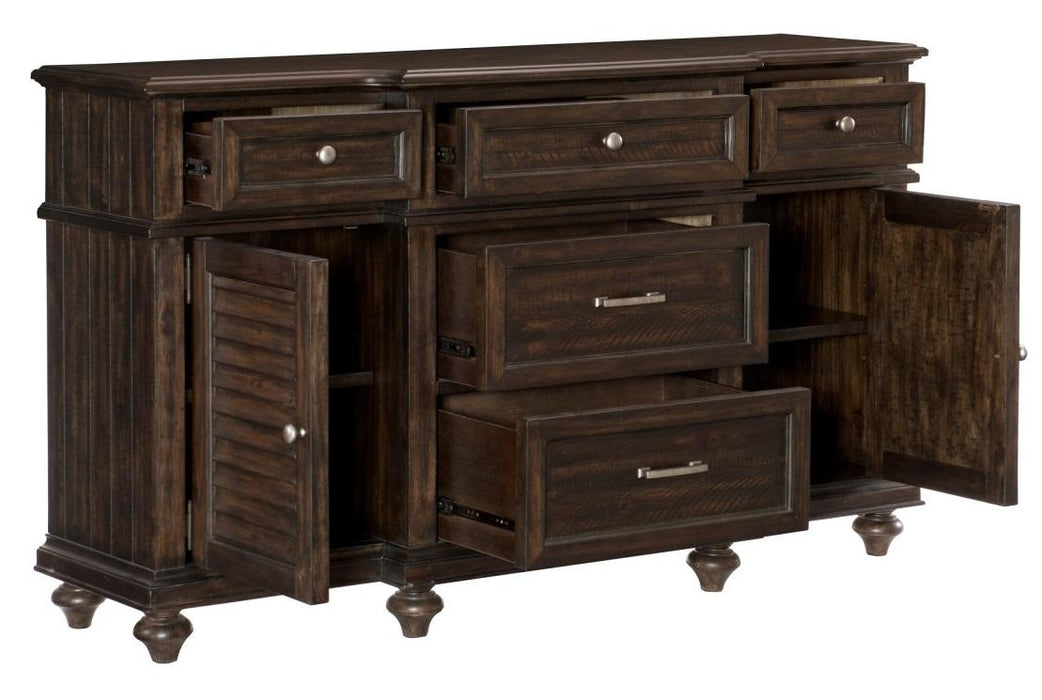 Homelegance Cardano Buffet/Server in Charcoal 1689-55 - LasVegasFurnitureOnline.com