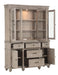 Homelegance Cardano Buffet & Hutch in Light Brown 1689BR-50* - LasVegasFurnitureOnline.com