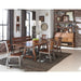 Homelegance Holverson Bench w/ Back in Rustic Brown 1715-BH - LasVegasFurnitureOnline.com