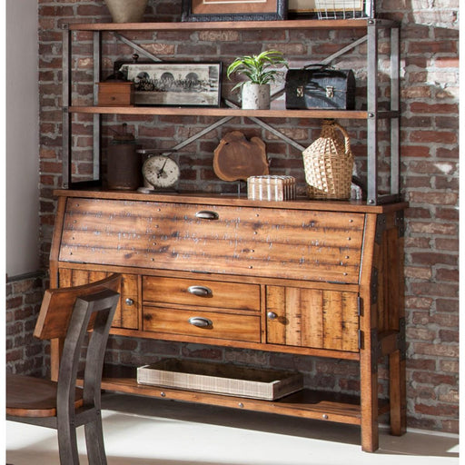 Homelegance Holverson Backer's Back in Rustic Brown 1715-50* - LasVegasFurnitureOnline.com