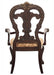 Homelegance Deryn Park Arm Chair in Dark Cherry (Set of 2) - LasVegasFurnitureOnline.com