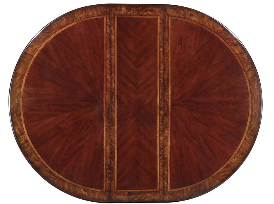Homelegance Deryn Park Round Dining Table in Dark Cherry 2243-76* - LasVegasFurnitureOnline.com