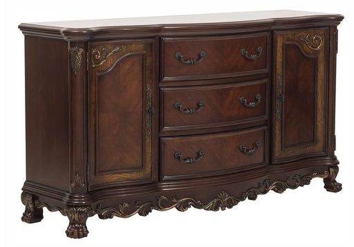 Homelegance Deryn Park Buffet/Server in Dark Cherry 2243-55 - LasVegasFurnitureOnline.com