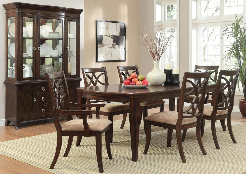 Homelegance Keegan Buffet & Hutch in Cherry 2546-50* - LasVegasFurnitureOnline.com
