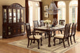 Homelegance Norwich Dining Table in Dark Cherry 5055-82 - LasVegasFurnitureOnline.com