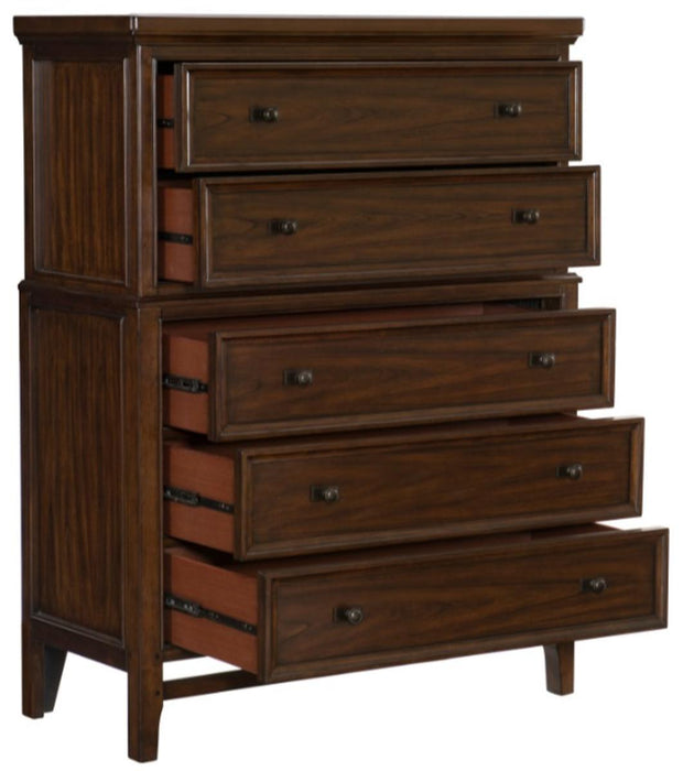 Homelegance Frazier Chest in Dark Cherry 1649-9 - LasVegasFurnitureOnline.com