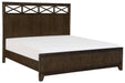 Homelegance Griggs Queen Panel Bed in Dark Brown 1669-1* - LasVegasFurnitureOnline.com