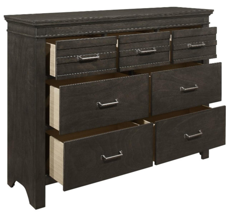 Homelegance Blaire Farm Dresser in Saddle Brown Wood 1675-5 - LasVegasFurnitureOnline.com