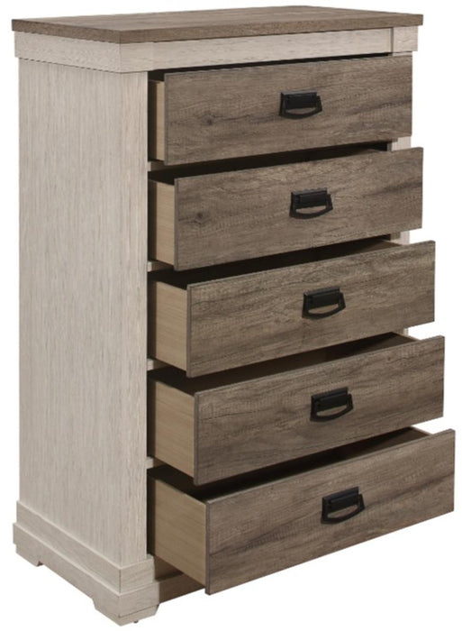 Homelegance Arcadia Chest in White & Weathered Gray 1677-9 - LasVegasFurnitureOnline.com