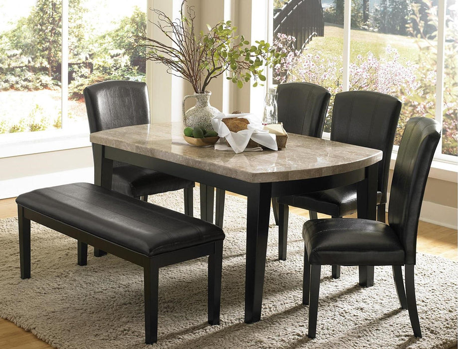 Homelegance Cristo 49" Bench in Dark Espresso 5070-13 - LasVegasFurnitureOnline.com