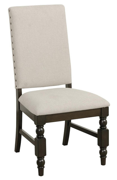 Homelegance Yates Side Chair in Dark Oak (Set of 2) - LasVegasFurnitureOnline.com