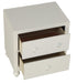 Homelegance Wellsummer 2 Drawer Nightstand in Gray 1803GY-4 - LasVegasFurnitureOnline.com